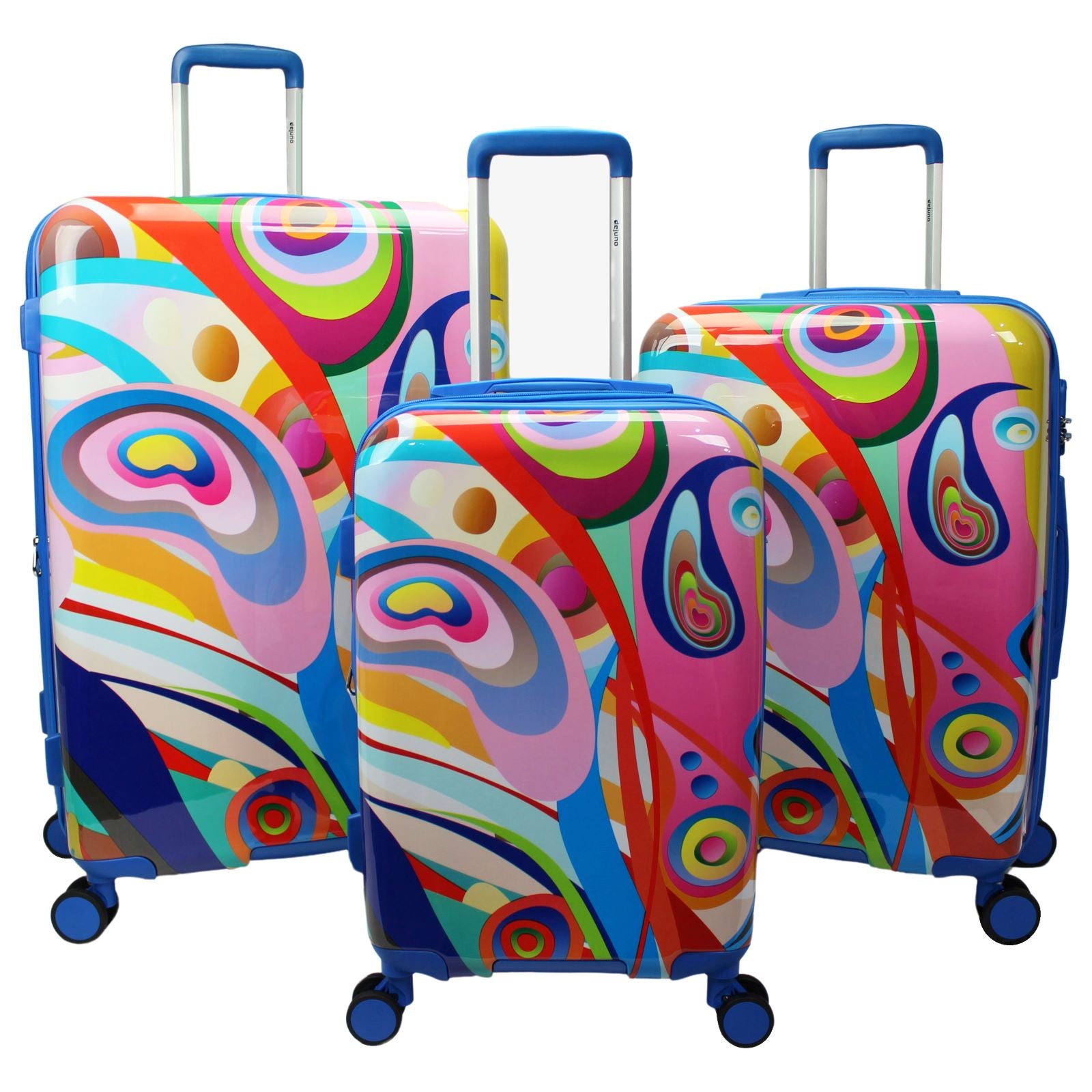 Hardside Luggage Dejuno Piece Luggage World Traveler Dejuno Art