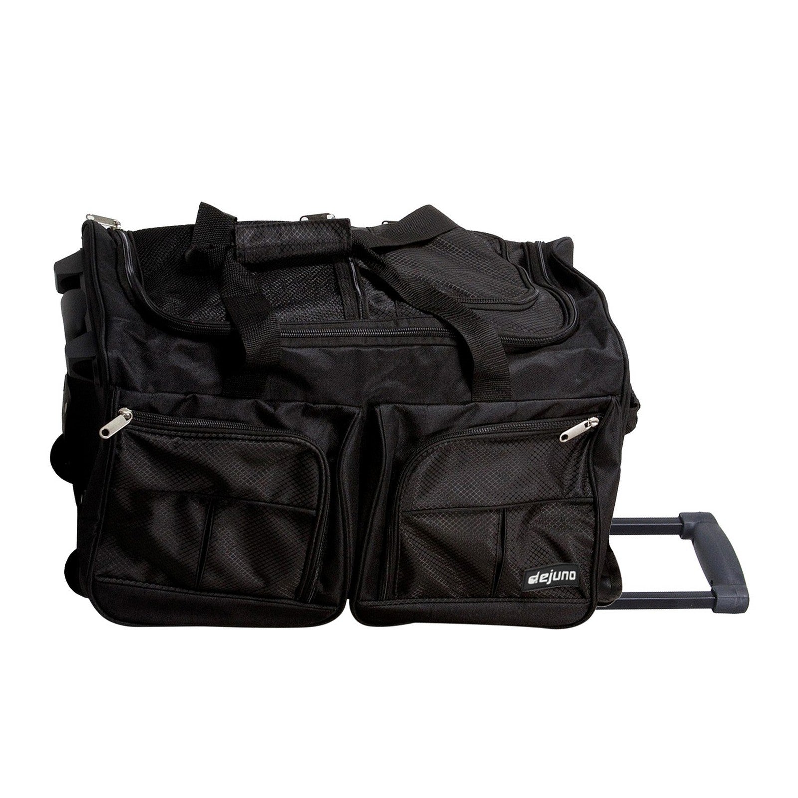 World Traveler Dejuno 20-Inch Carry-On Rolling Duffle Bag