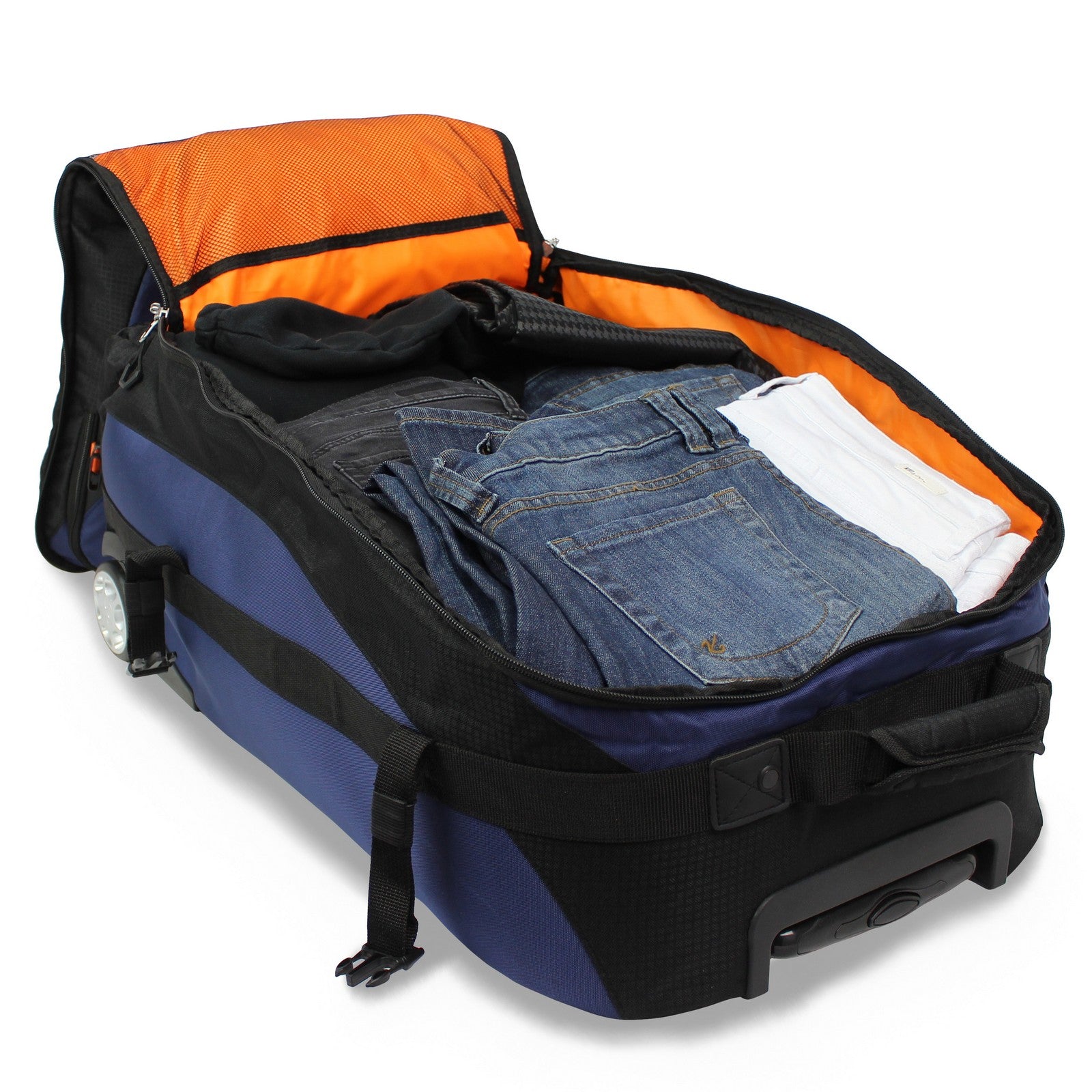 World Traveler Rolite Alpine Upright Style 26-Inch Rolling Duffel Bag World Traveler Rolite Alpine Upright Style 26-Inch Rolling Duffel Bag