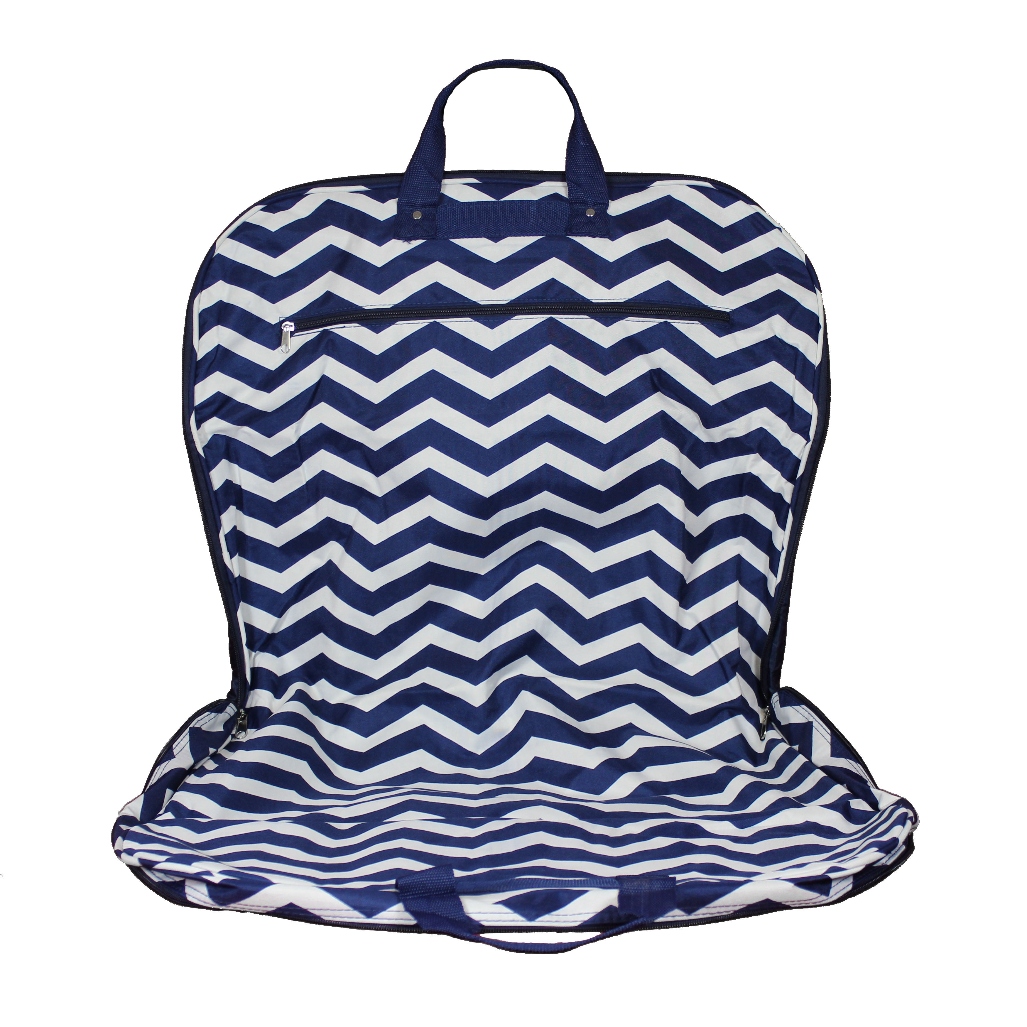 Navy White Chevron
