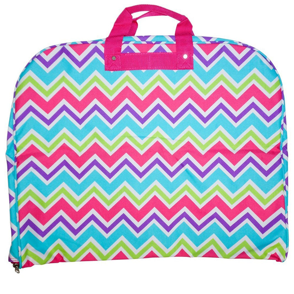 Pink Trim Chevron Multi