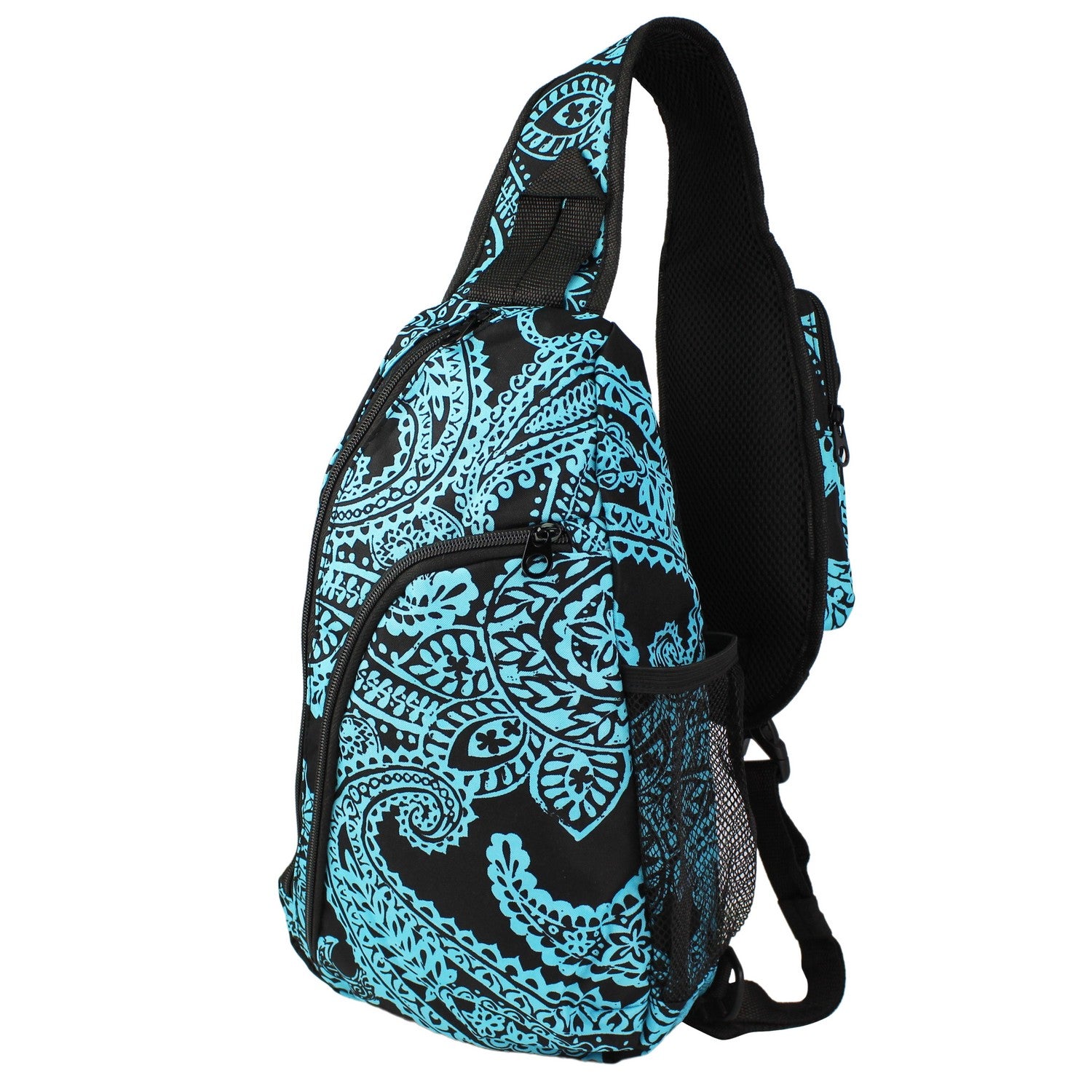 Paisley Black Blue