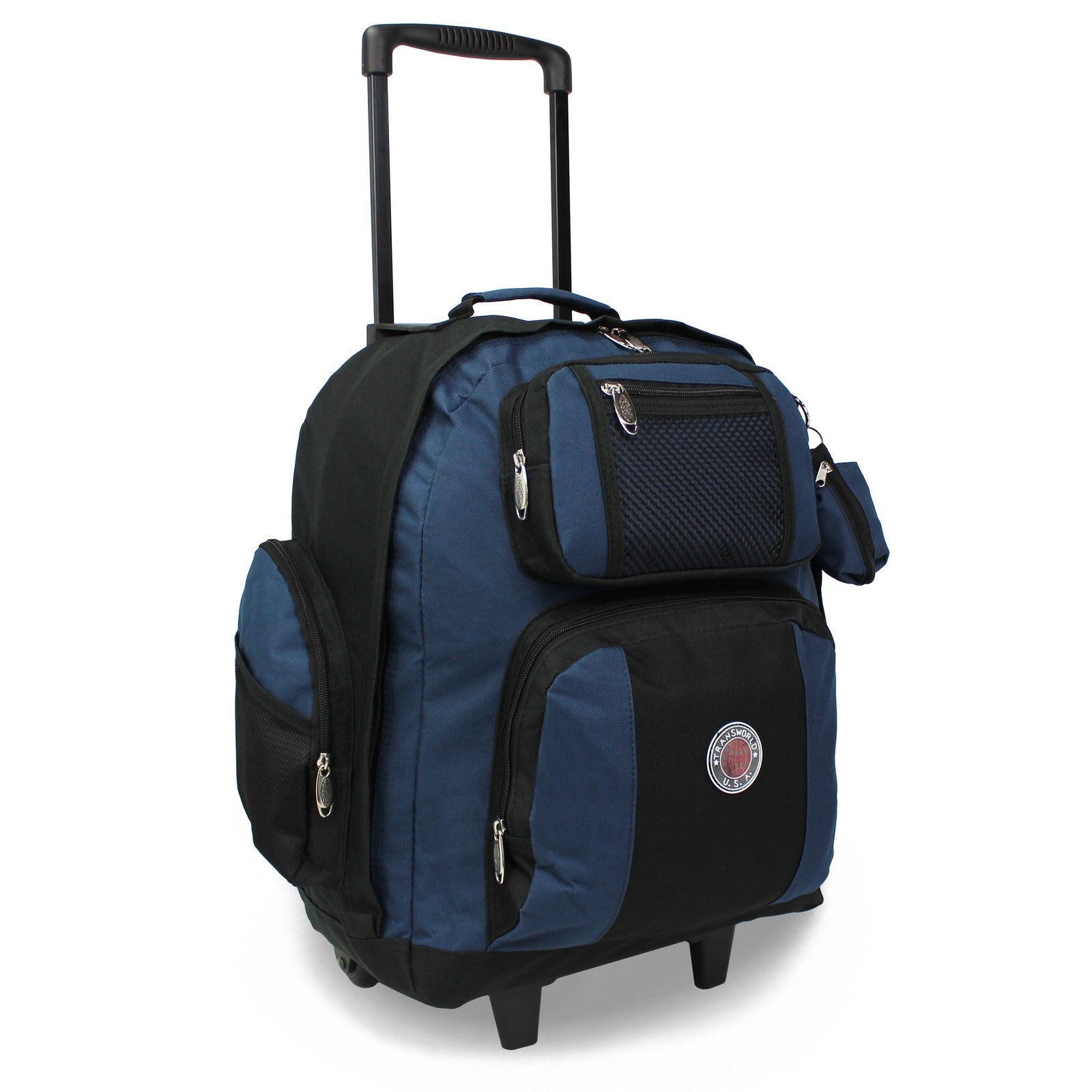 22 women's traveling backpack with wheels YWAOTRGY Quality Travel Rolling for Adults, Inch Laptop Backpack Wheels, Large Waterproof Roller Backpack, Wheeled Backpack for Business(Black) : Electronics Made with durable polyester World Traveler Transworld 22-Inch Carry-On