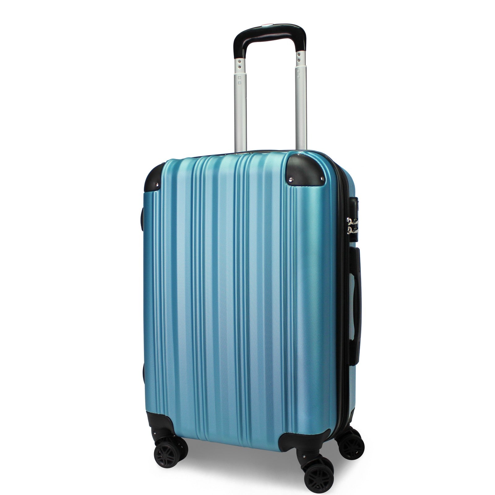 World Traveler Kemyer Quest 20-Inch Carry-On Hardside Lightweight Expa